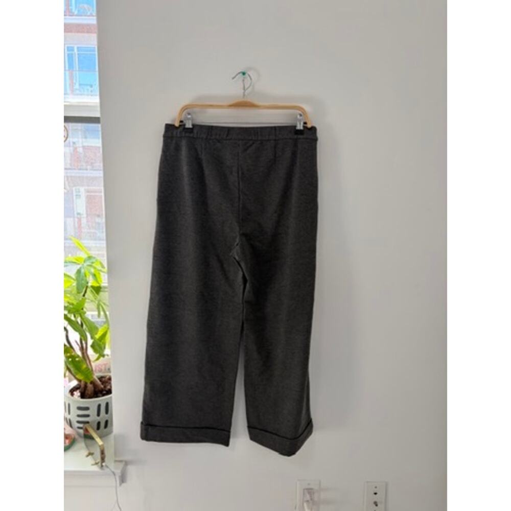 J. Jill Gray Ponte Full Leg Pants Size Medium - Picture 8 of 8